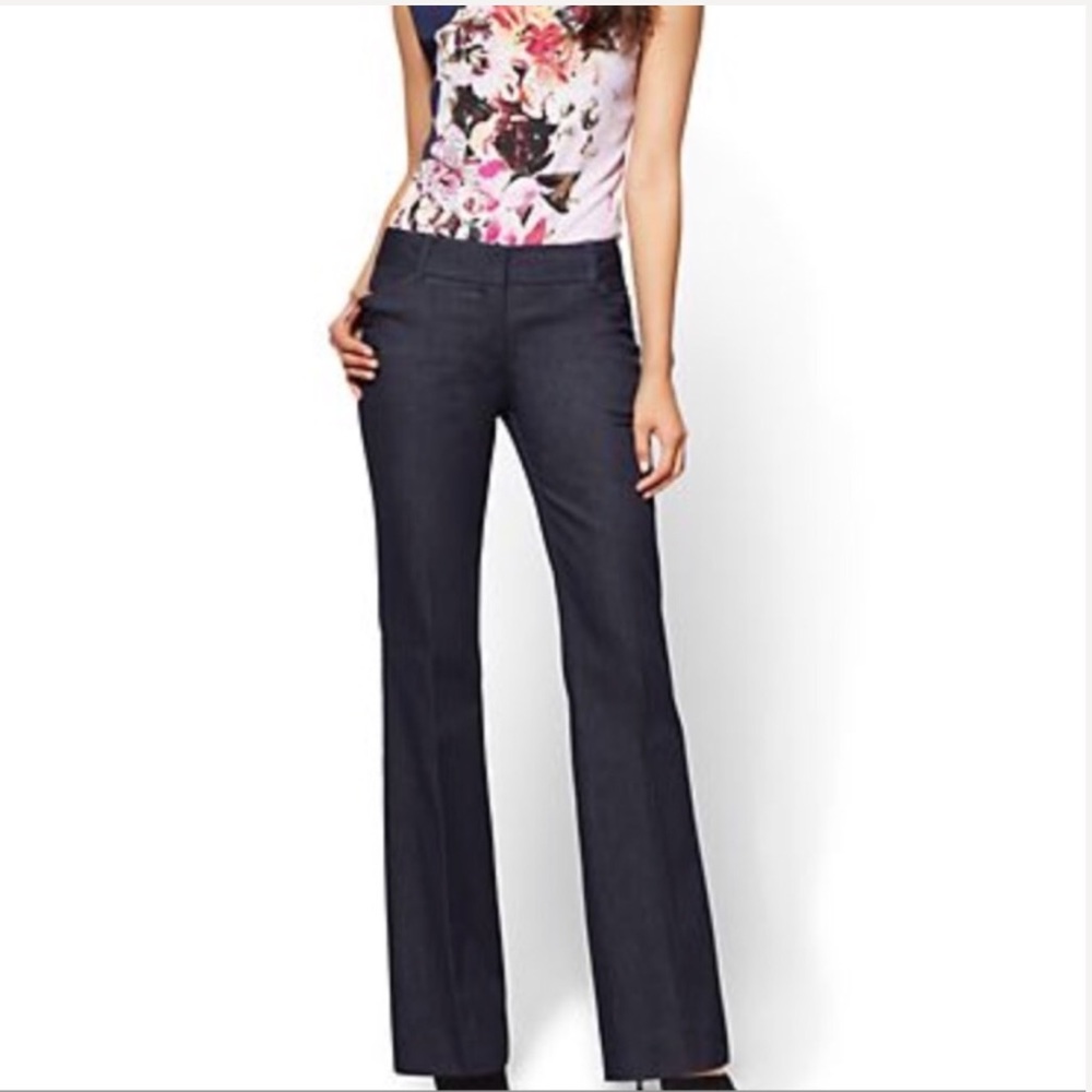 NY&Co 7th Avenue Pant - Hidden Blue